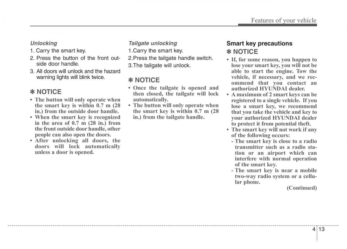 Hyundai Santa Fe III 3 owners manual / page 110