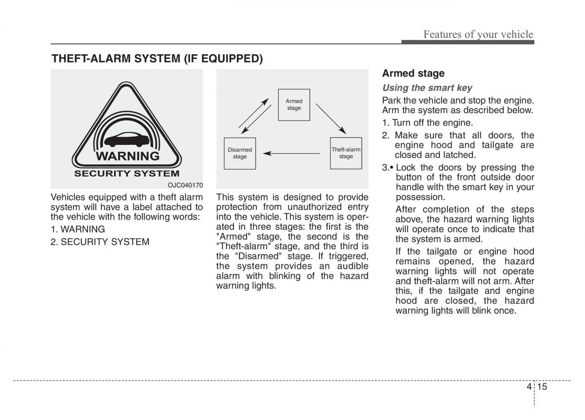 Hyundai Santa Fe III 3 owners manual / page 112