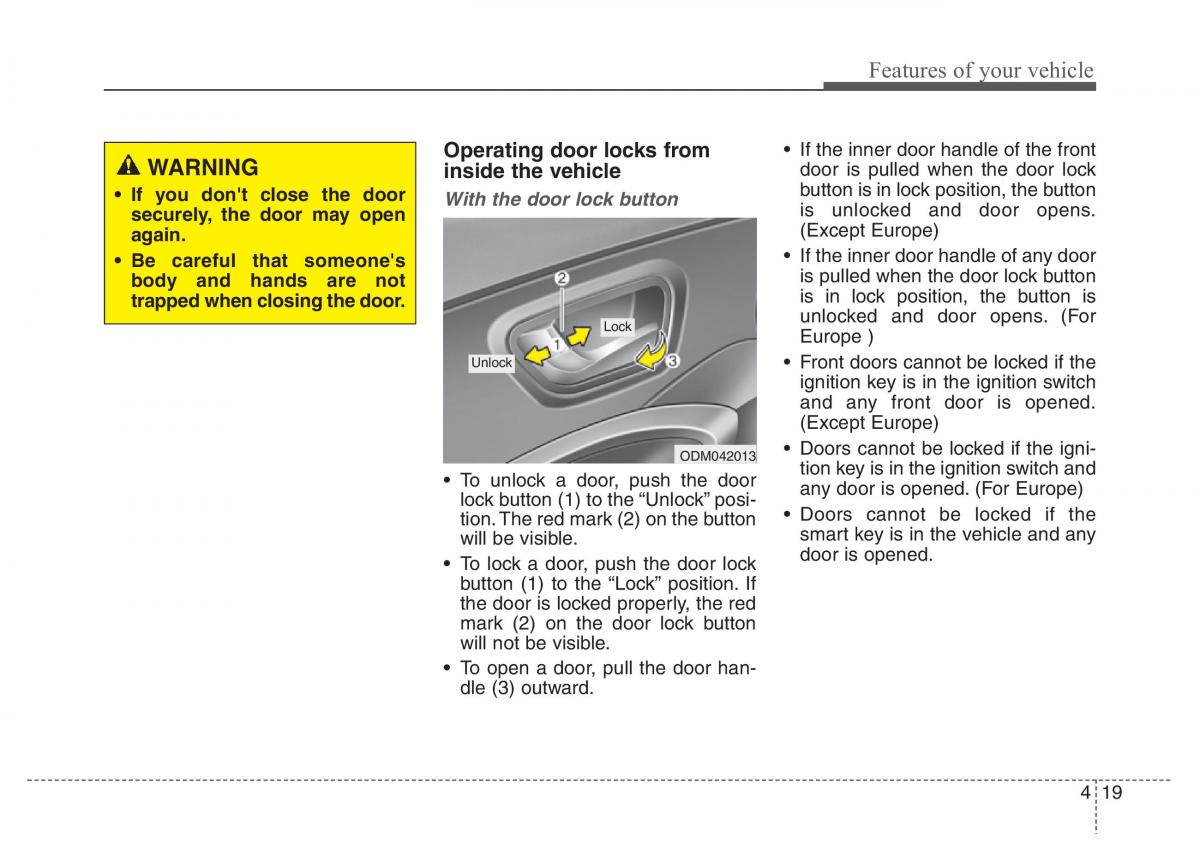 Hyundai Santa Fe III 3 owners manual / page 116