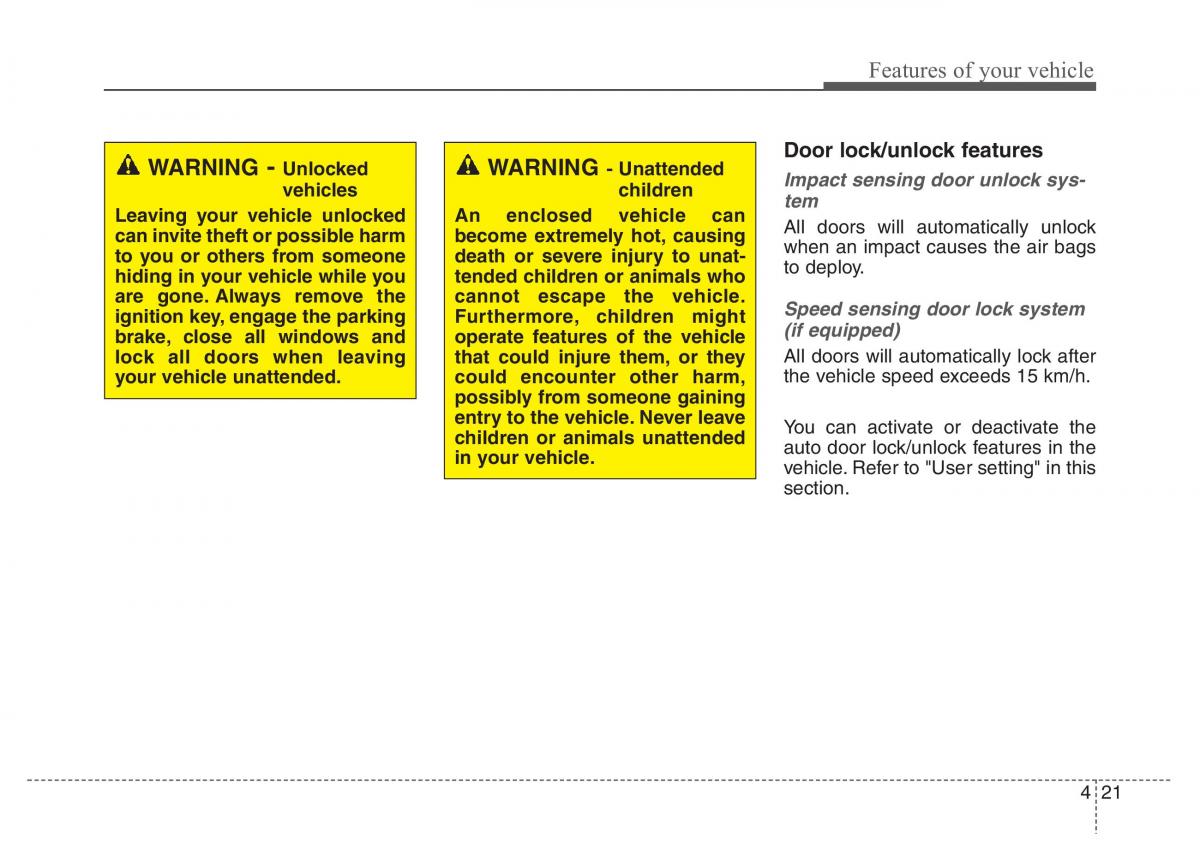 Hyundai Santa Fe III 3 owners manual / page 118