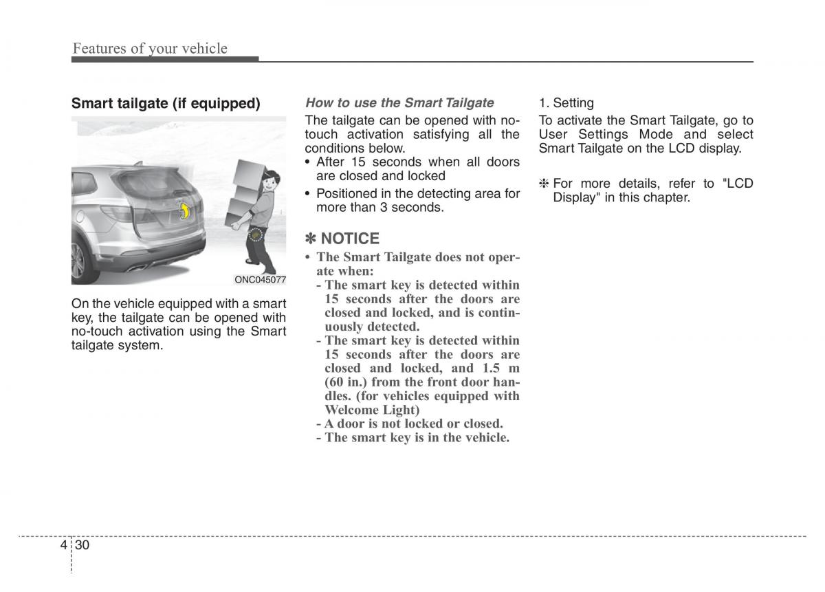 Hyundai Santa Fe III 3 owners manual / page 127