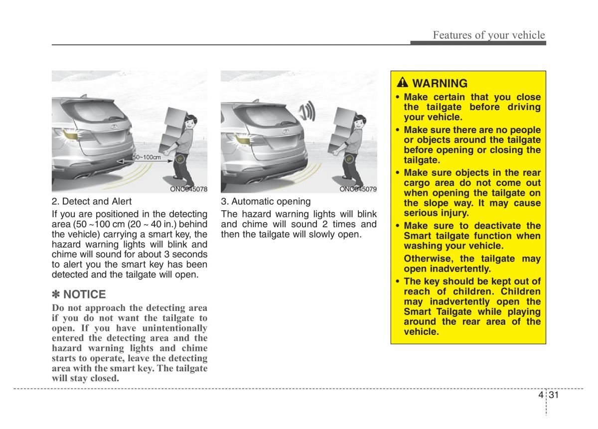 Hyundai Santa Fe III 3 owners manual / page 128