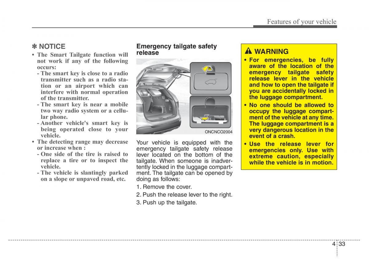 Hyundai Santa Fe III 3 owners manual / page 130