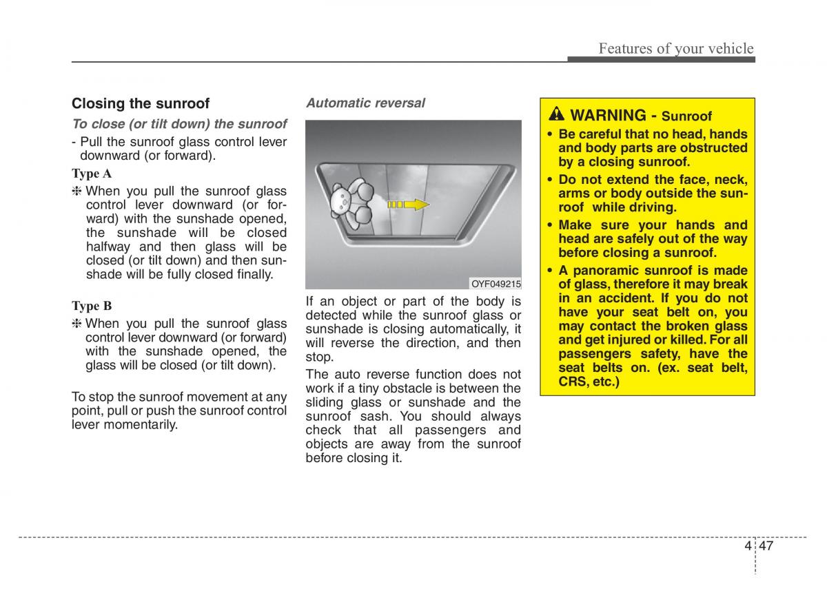 Hyundai Santa Fe III 3 owners manual / page 144