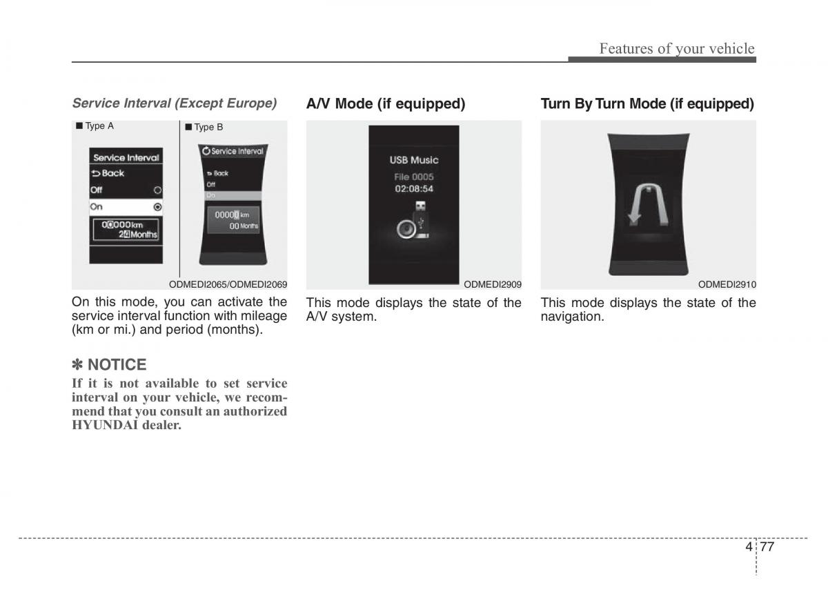 Hyundai Santa Fe III 3 owners manual / page 174