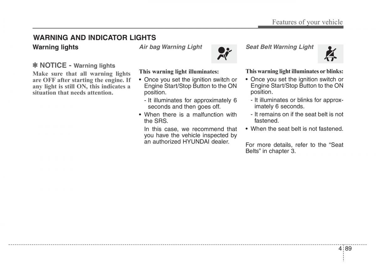 Hyundai Santa Fe III 3 owners manual / page 186