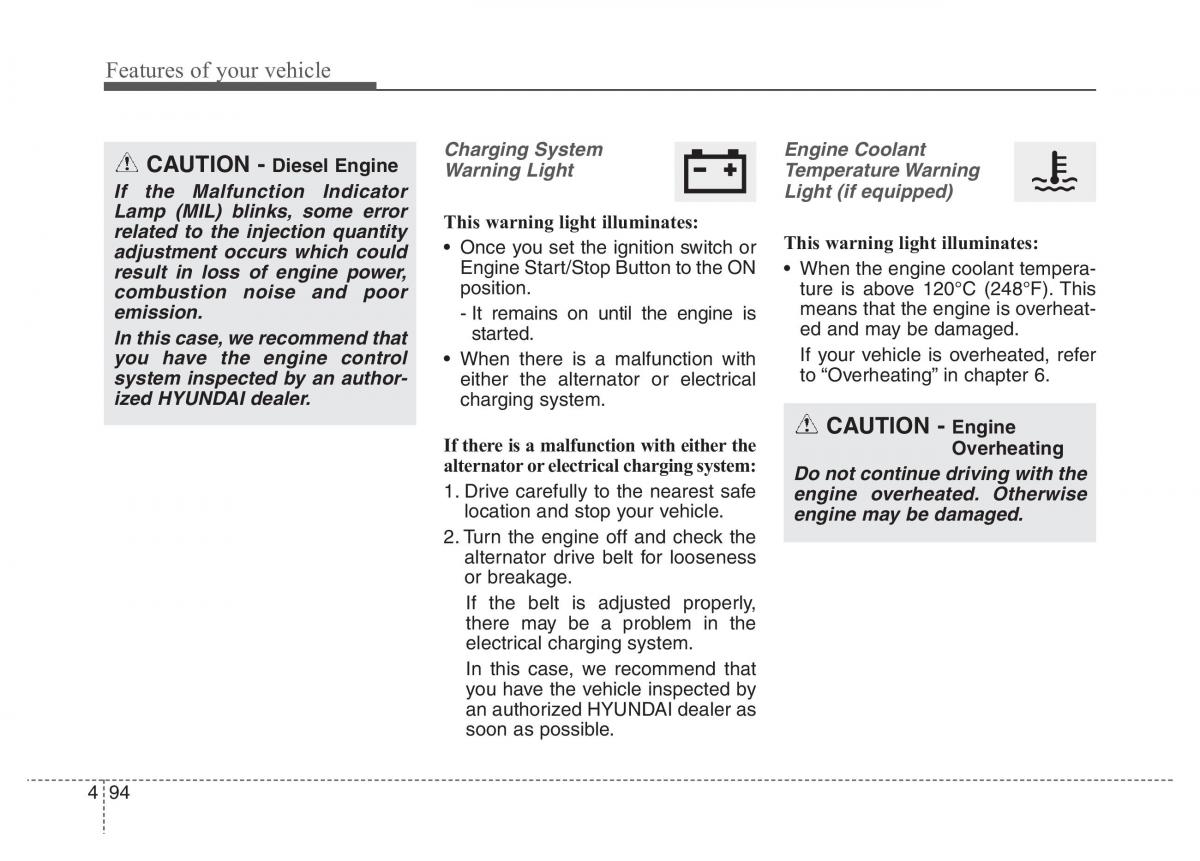 Hyundai Santa Fe III 3 owners manual / page 191