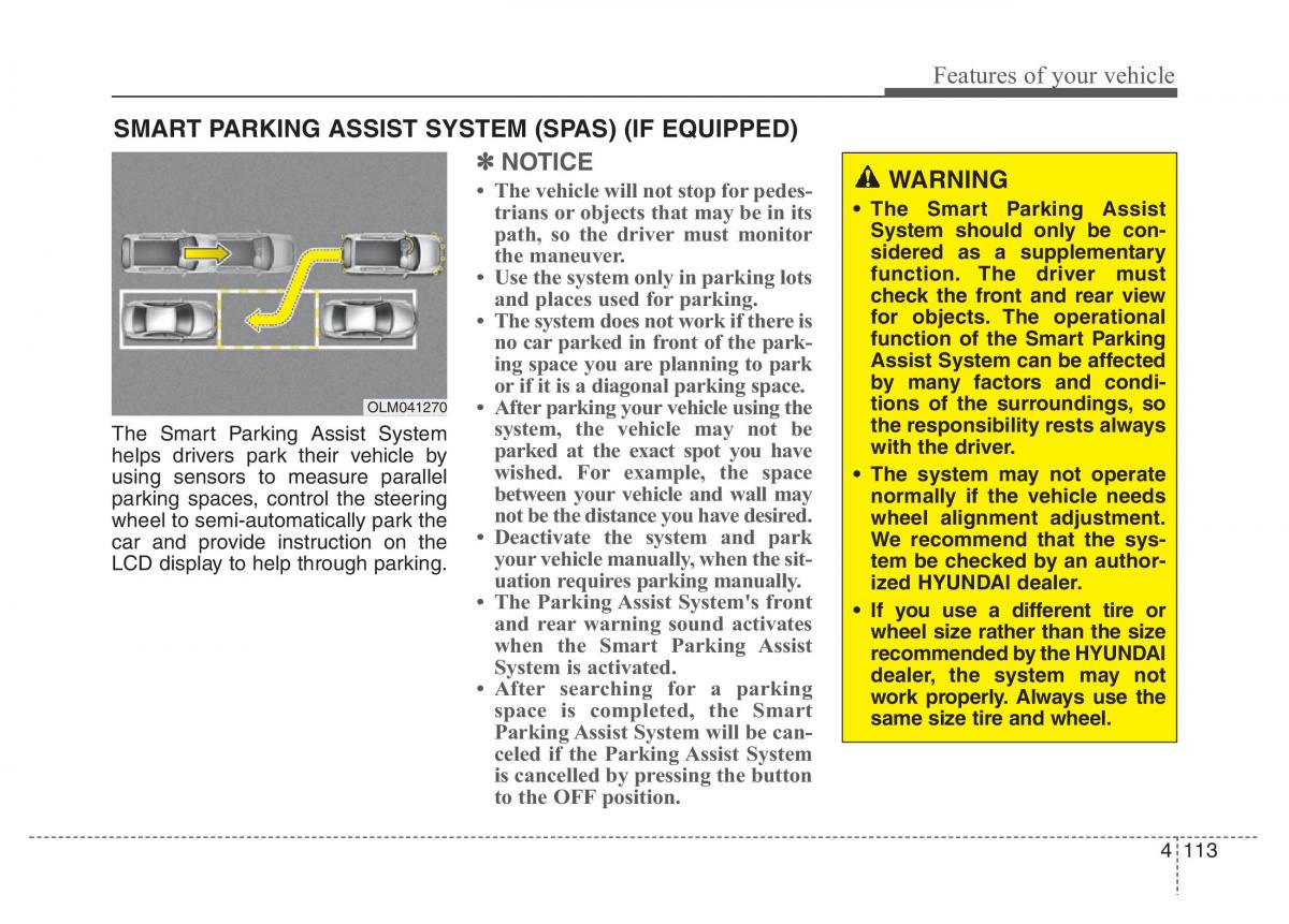 Hyundai Santa Fe III 3 owners manual / page 210