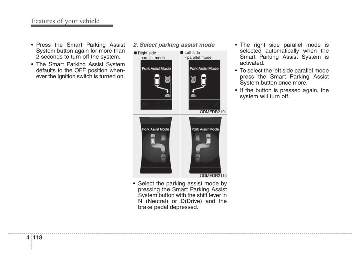 Hyundai Santa Fe III 3 owners manual / page 215