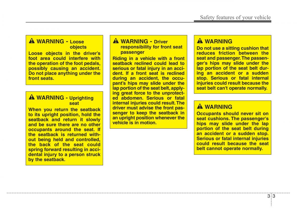 Hyundai Santa Fe III 3 owners manual / page 22