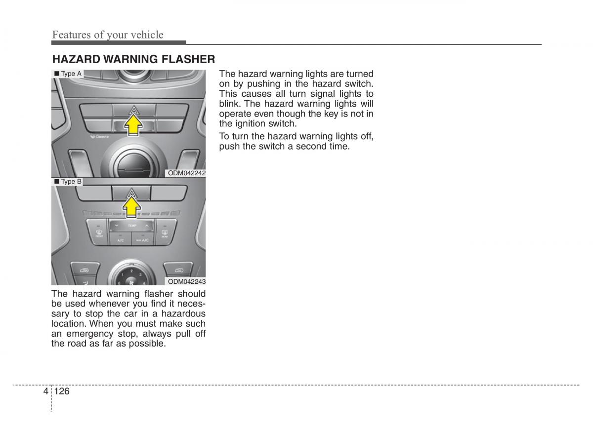 Hyundai Santa Fe III 3 owners manual / page 223