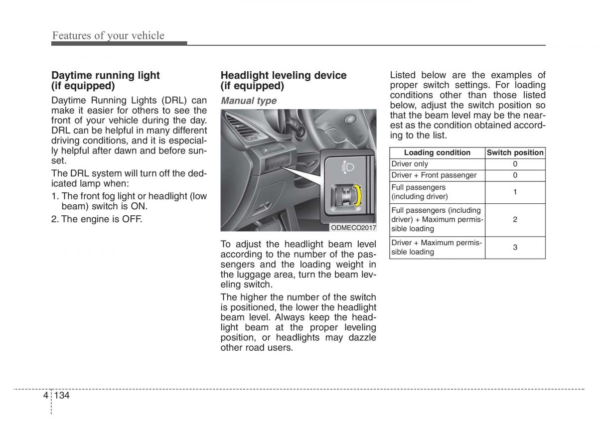 Hyundai Santa Fe III 3 owners manual / page 231