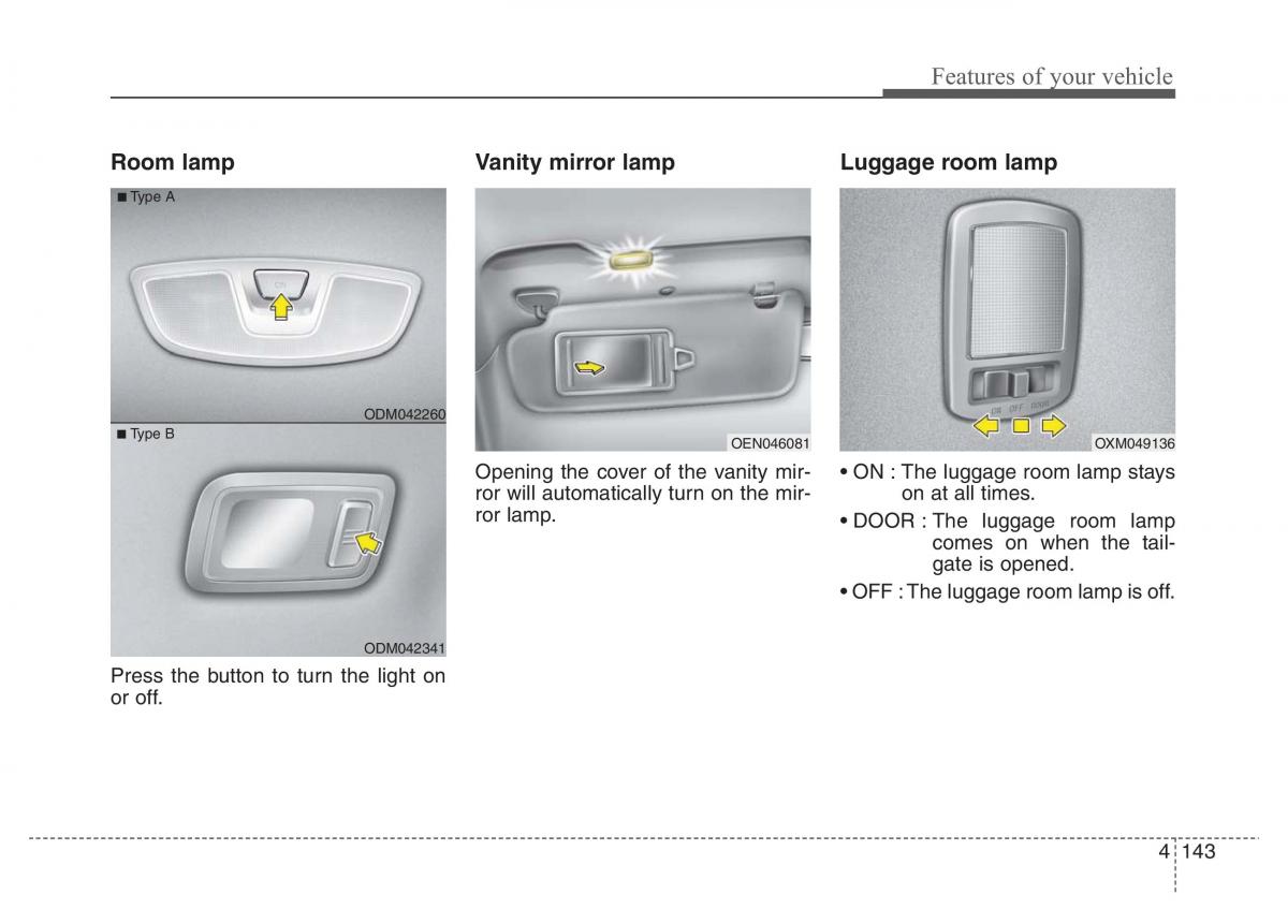 Hyundai Santa Fe III 3 owners manual / page 240