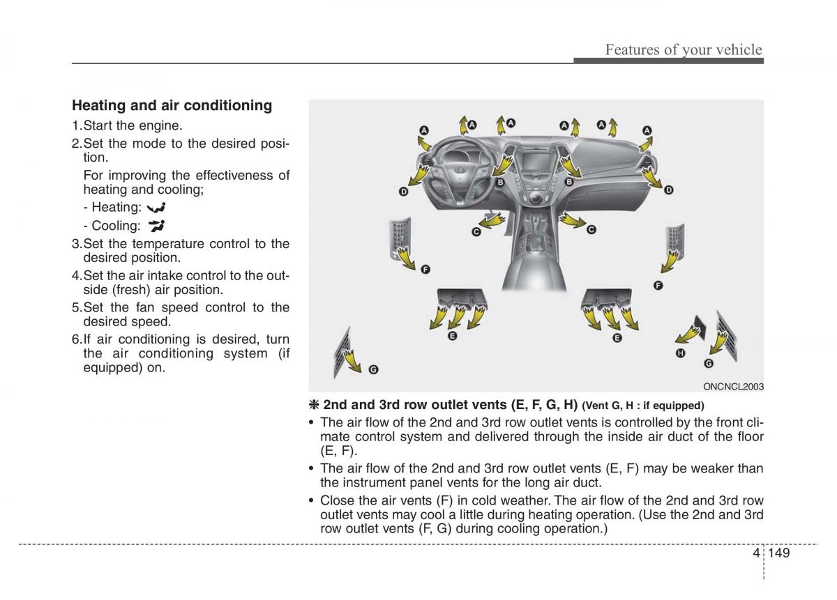 Hyundai Santa Fe III 3 owners manual / page 246