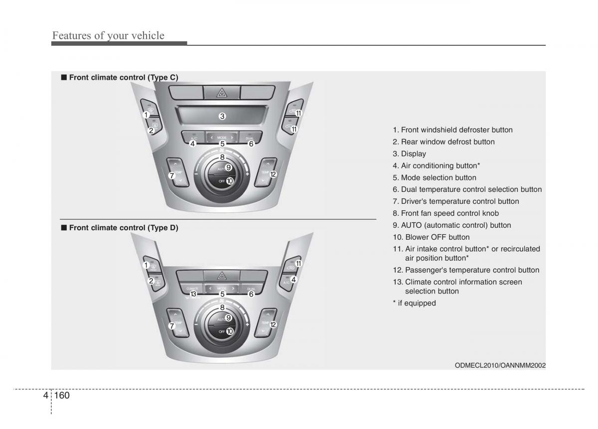 Hyundai Santa Fe III 3 owners manual / page 257