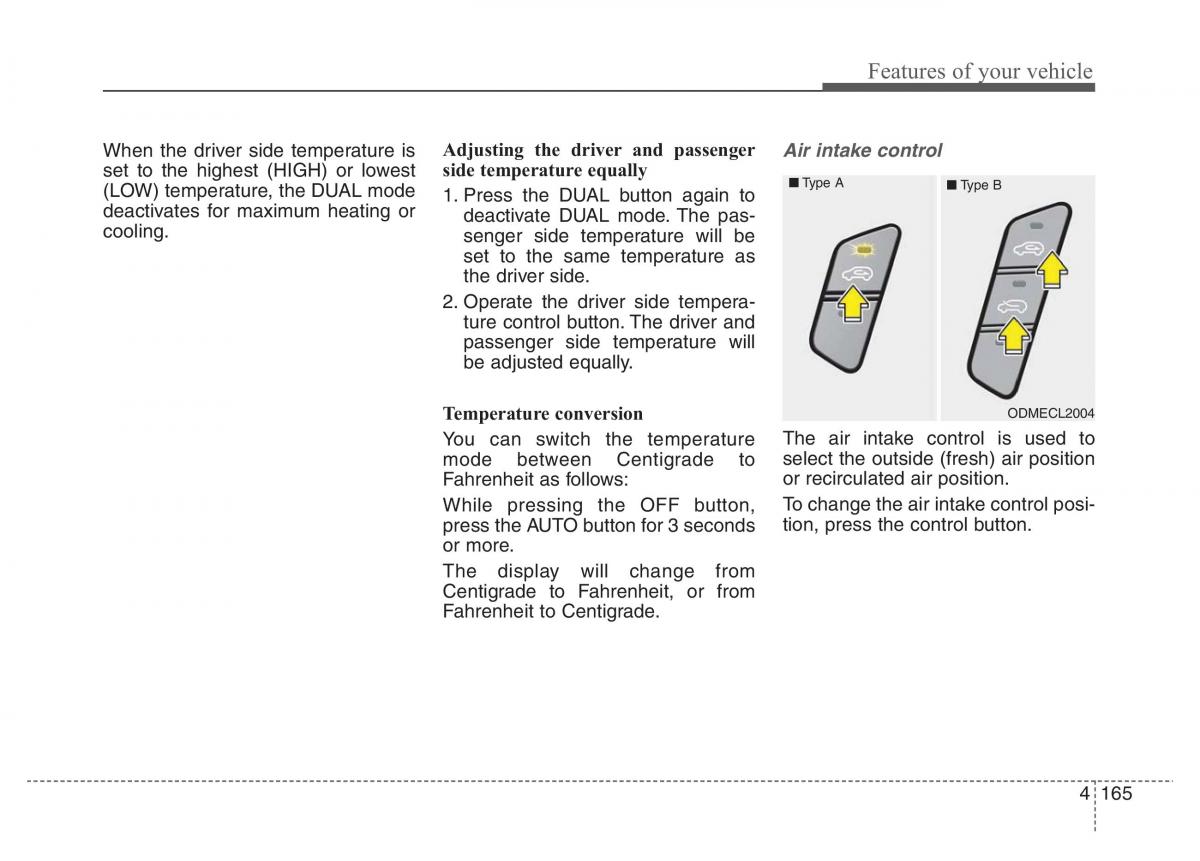 Hyundai Santa Fe III 3 owners manual / page 262