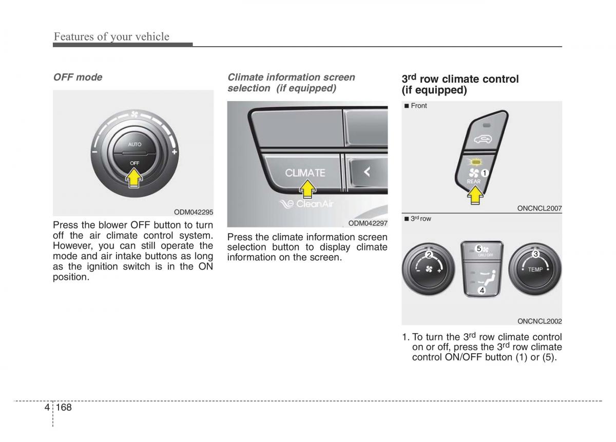 Hyundai Santa Fe III 3 owners manual / page 265