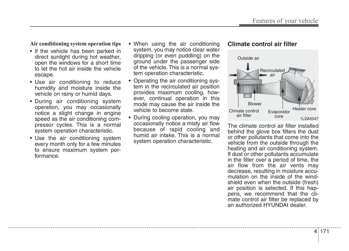 Hyundai Santa Fe III 3 owners manual / page 268