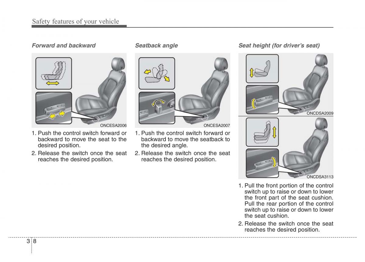 Hyundai Santa Fe III 3 owners manual / page 27