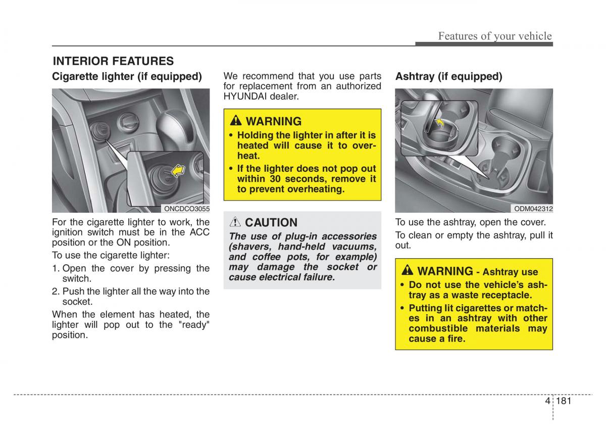 Hyundai Santa Fe III 3 owners manual / page 278