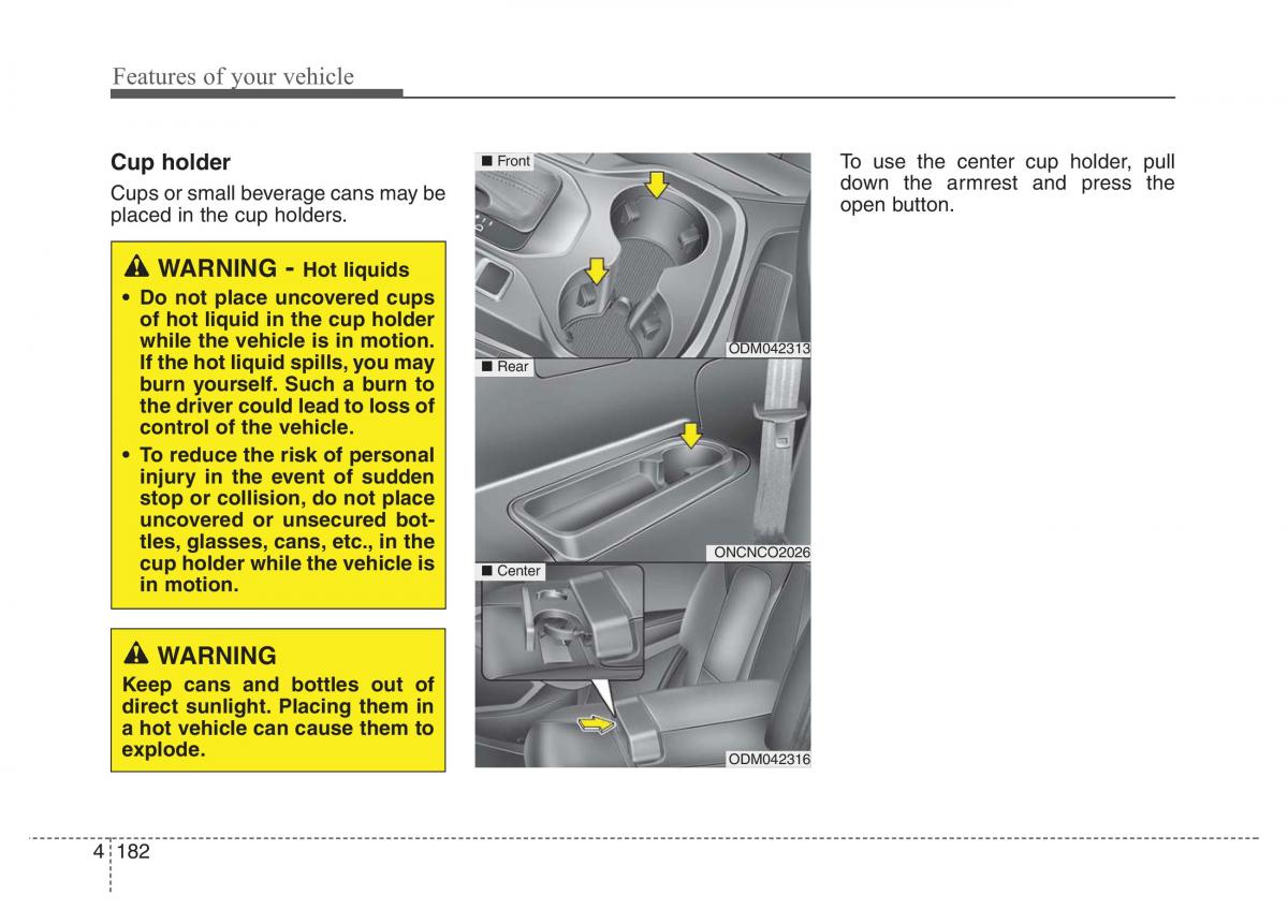 Hyundai Santa Fe III 3 owners manual / page 279