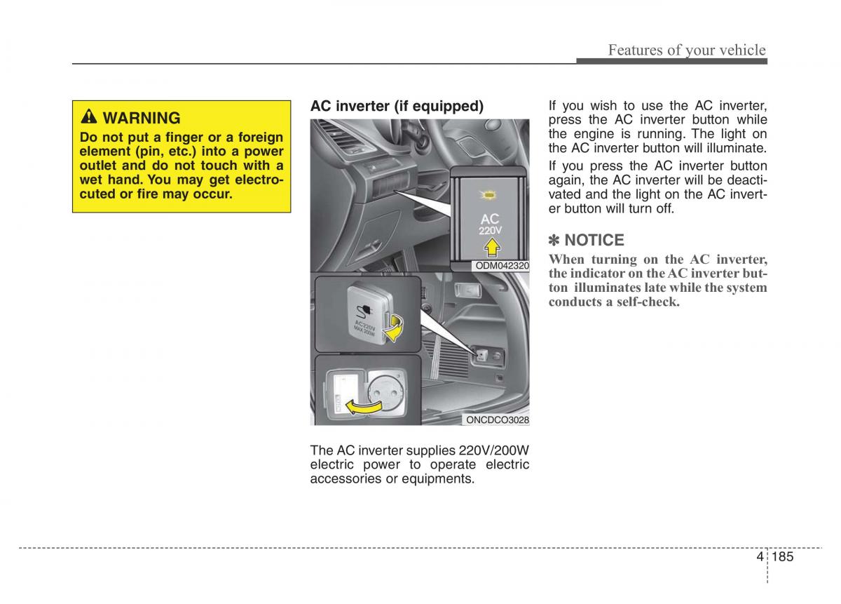 Hyundai Santa Fe III 3 owners manual / page 282