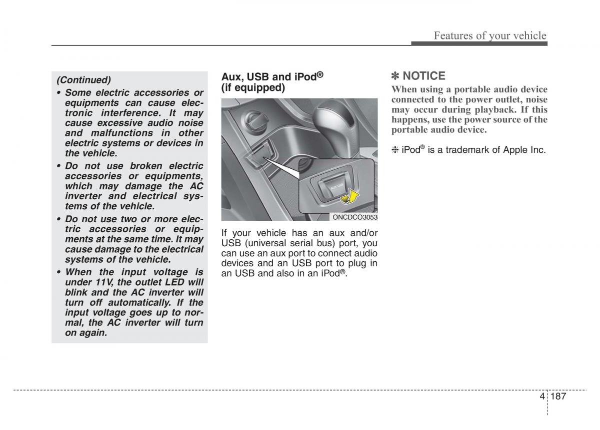 Hyundai Santa Fe III 3 owners manual / page 284