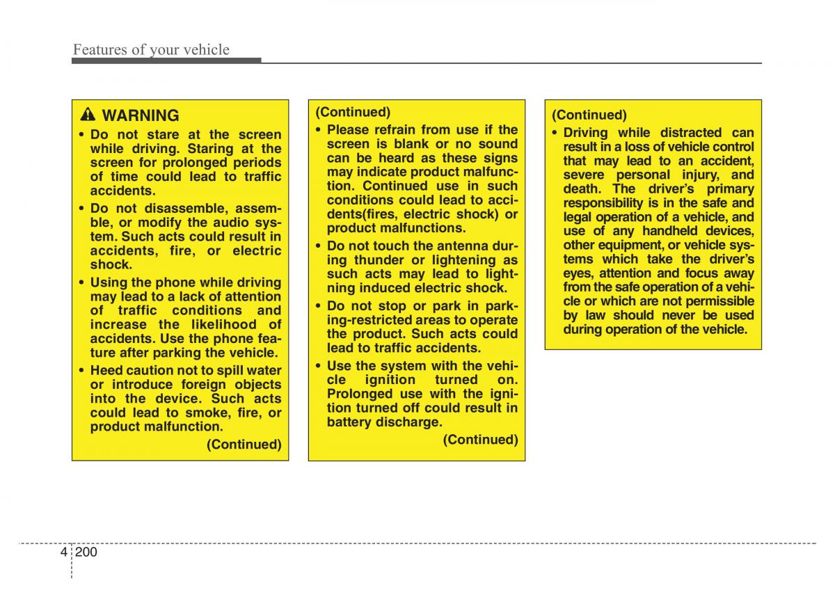 Hyundai Santa Fe III 3 owners manual / page 297