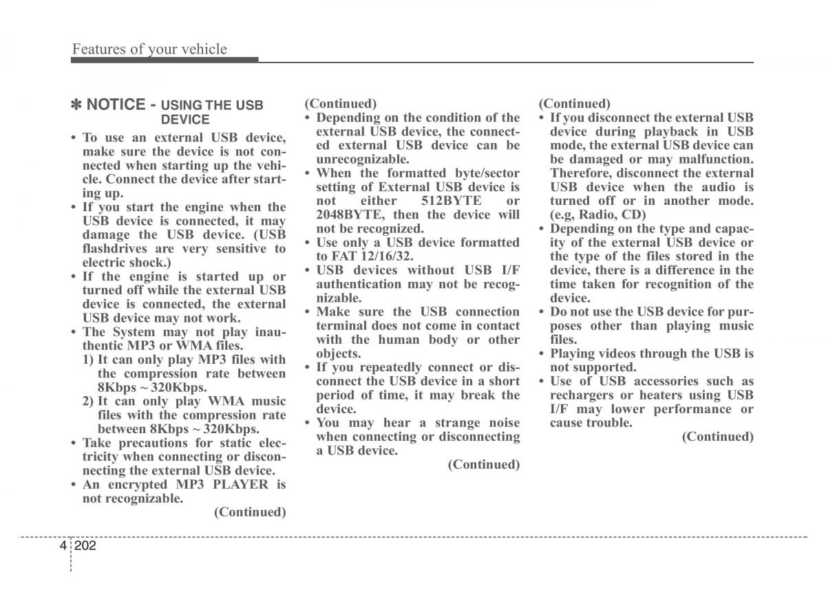 Hyundai Santa Fe III 3 owners manual / page 299