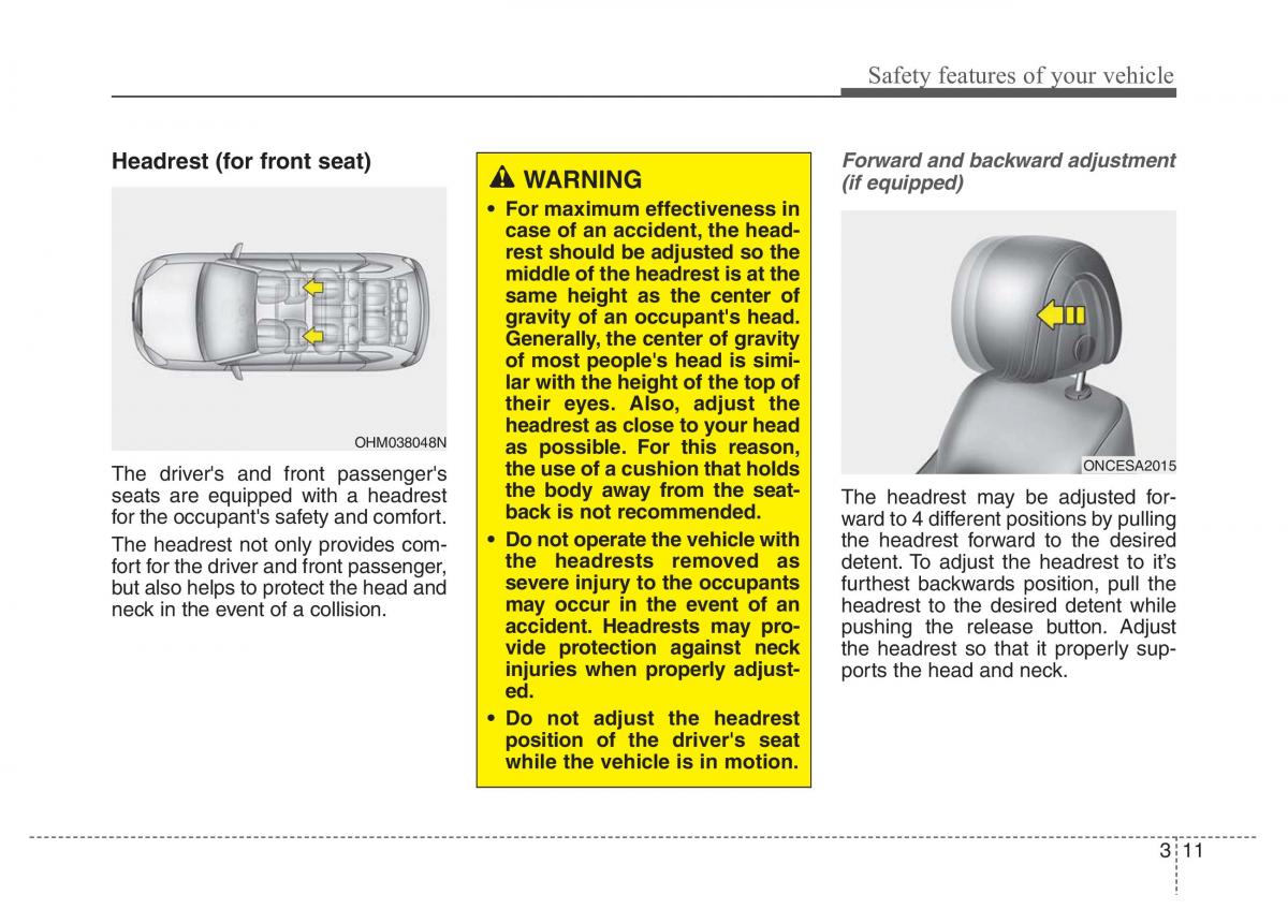 Hyundai Santa Fe III 3 owners manual / page 30