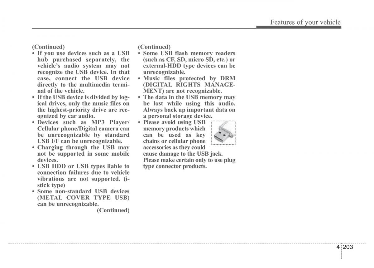 Hyundai Santa Fe III 3 owners manual / page 300