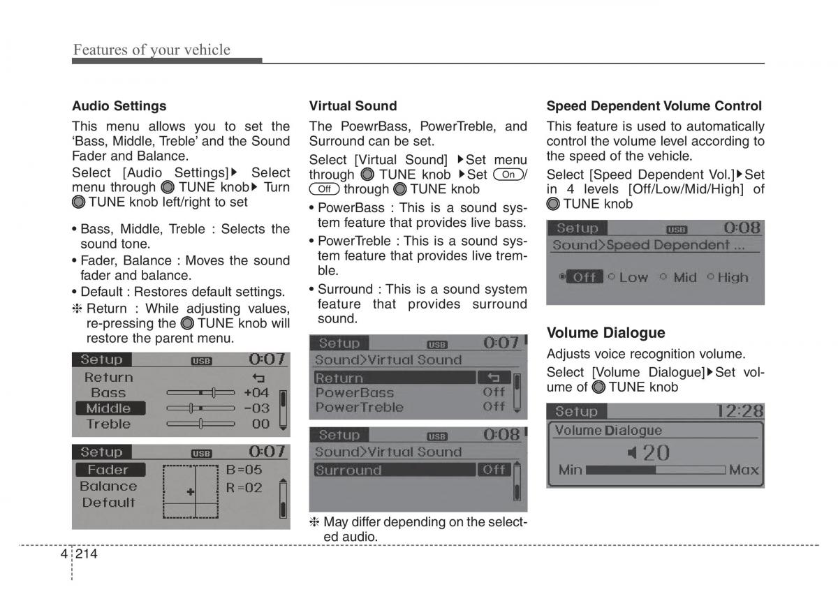 Hyundai Santa Fe III 3 owners manual / page 311