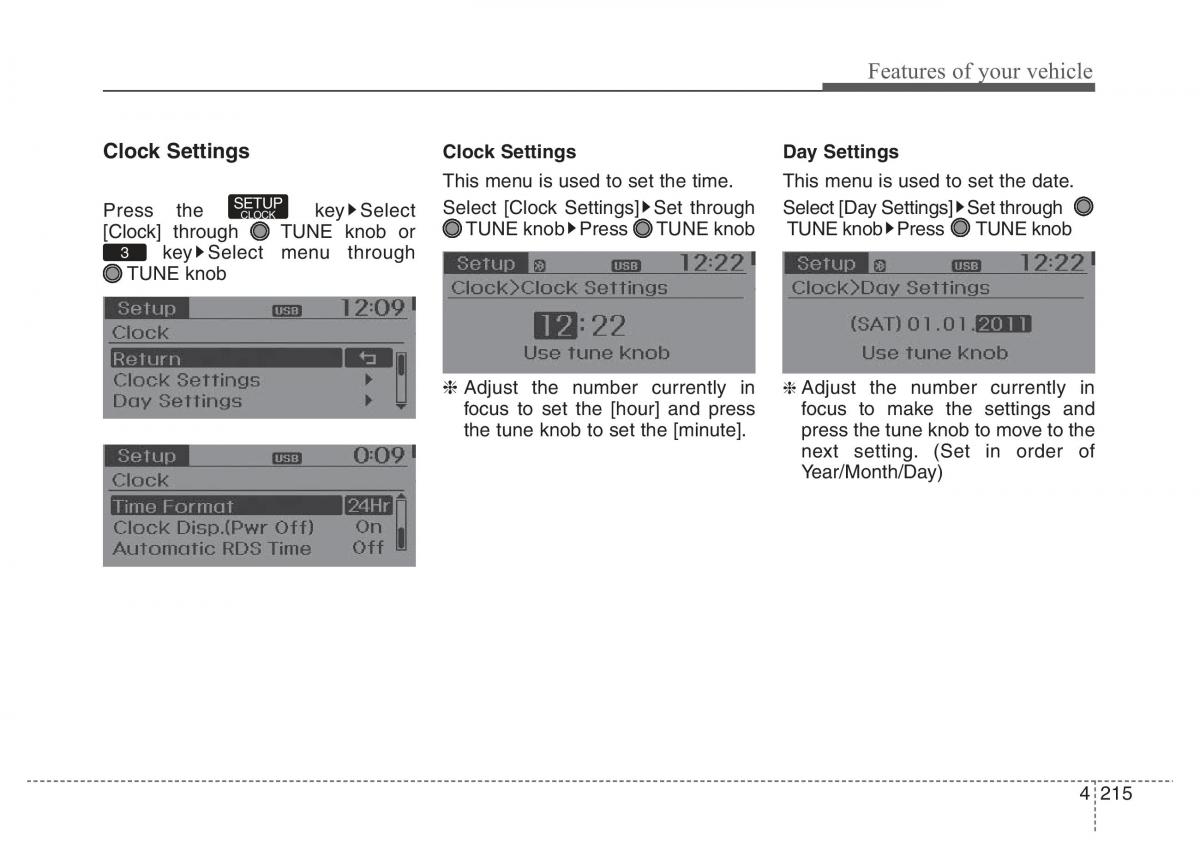 Hyundai Santa Fe III 3 owners manual / page 312