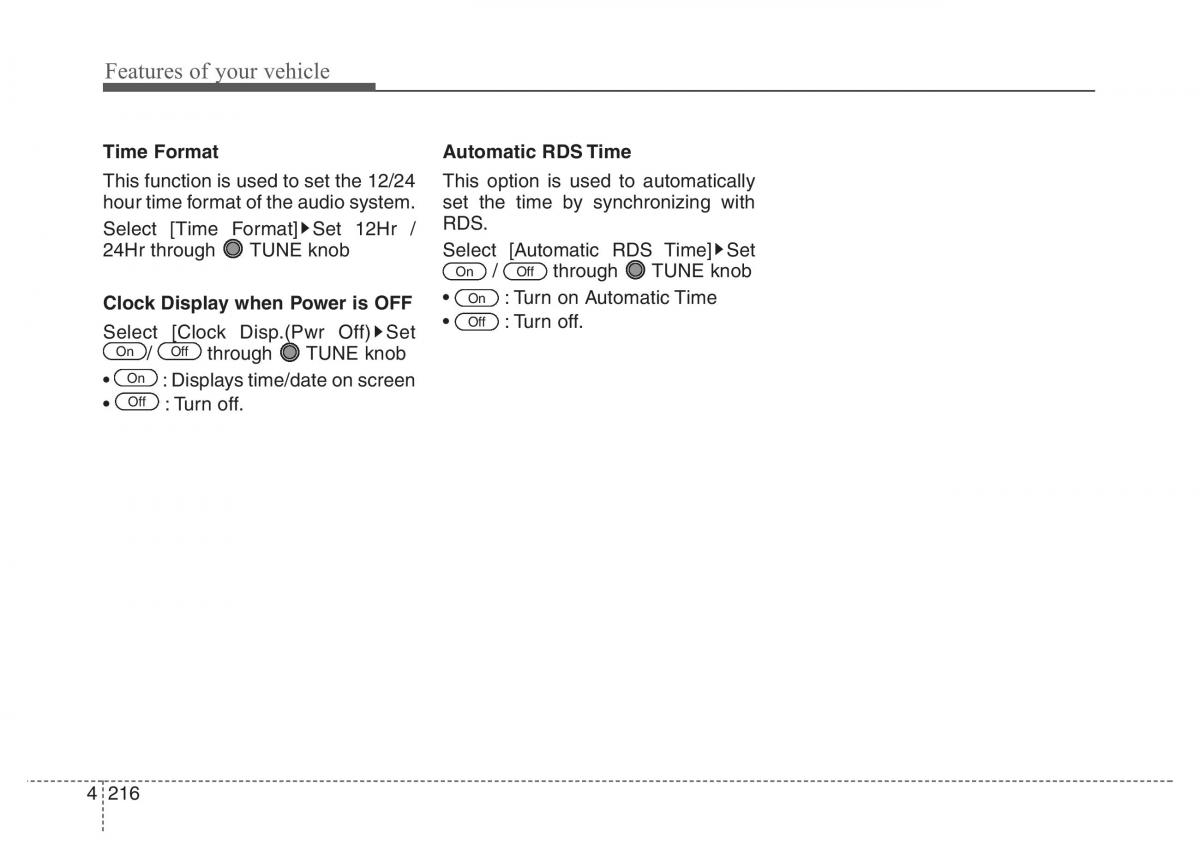 Hyundai Santa Fe III 3 owners manual / page 313