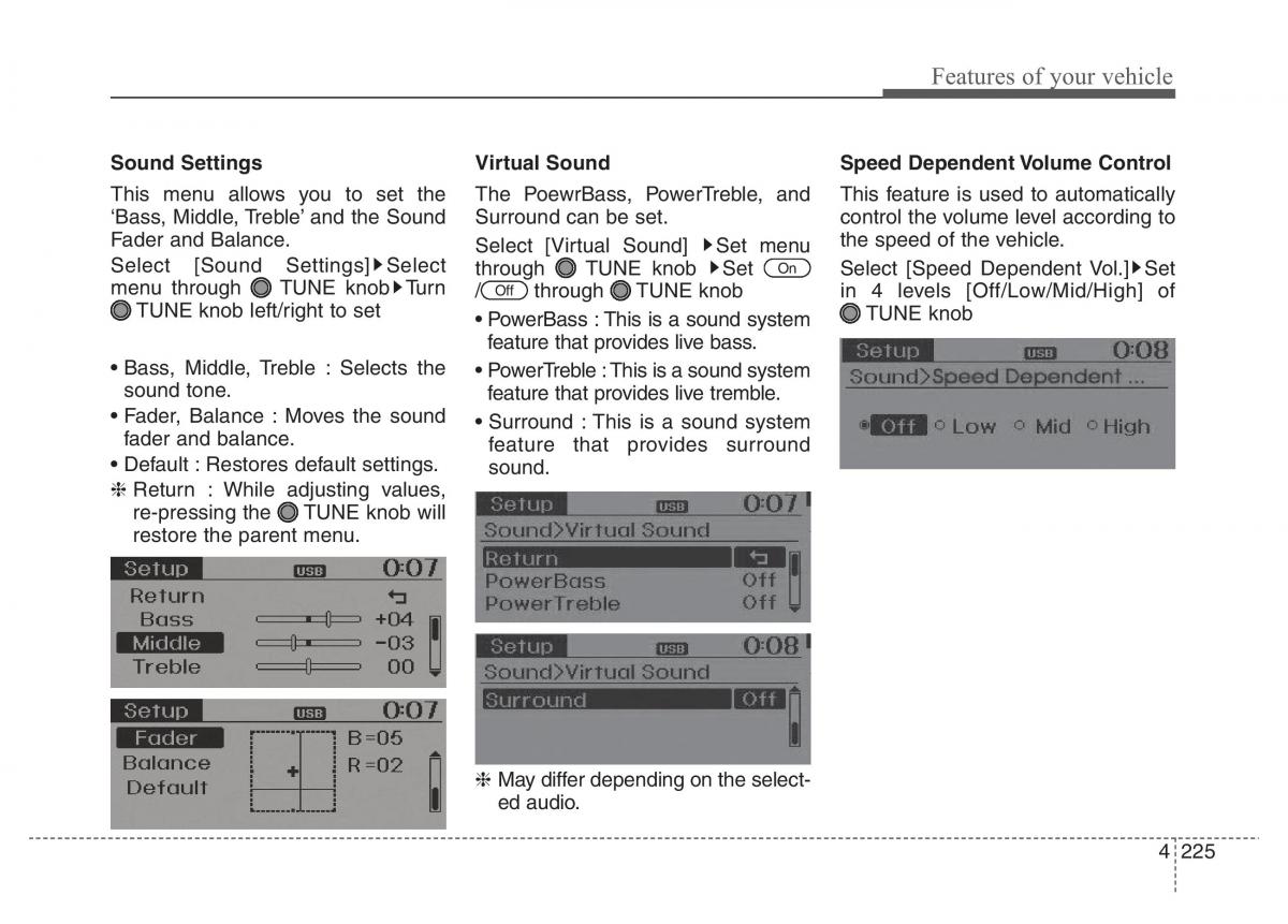 Hyundai Santa Fe III 3 owners manual / page 322