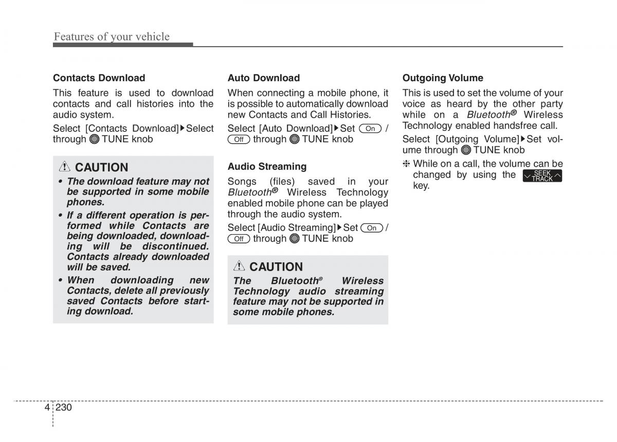 Hyundai Santa Fe III 3 owners manual / page 327