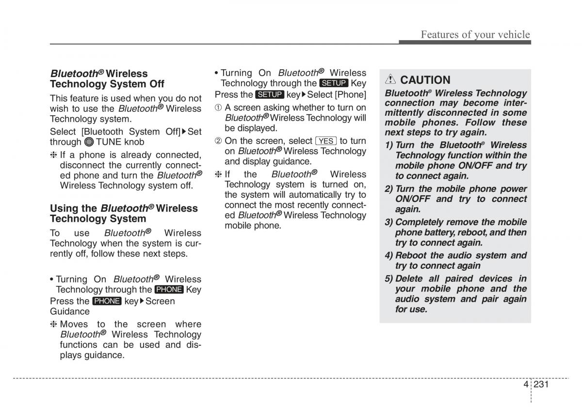 Hyundai Santa Fe III 3 owners manual / page 328