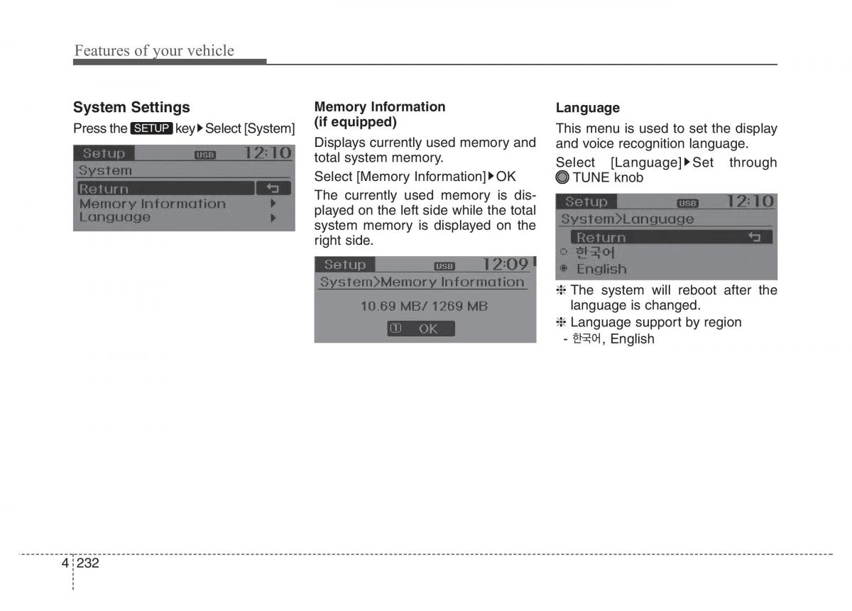 Hyundai Santa Fe III 3 owners manual / page 329