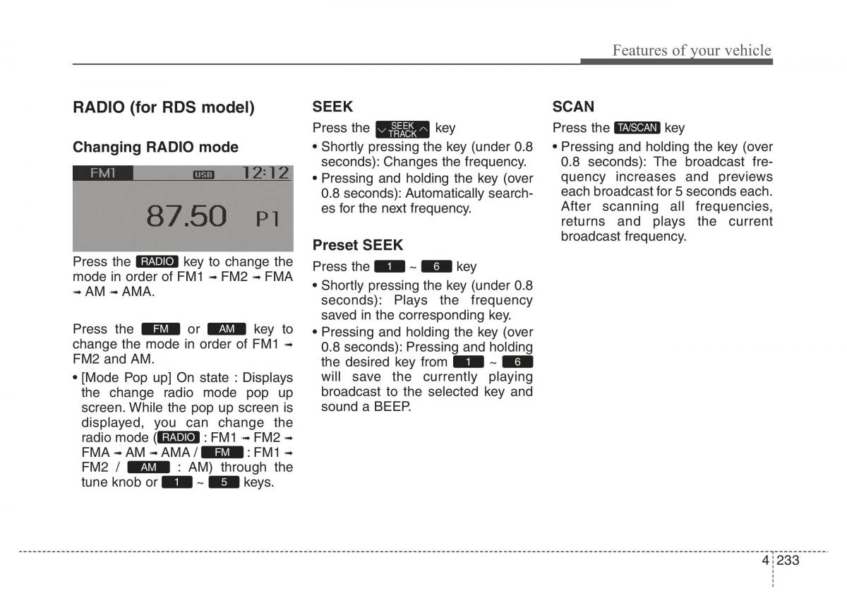 Hyundai Santa Fe III 3 owners manual / page 330