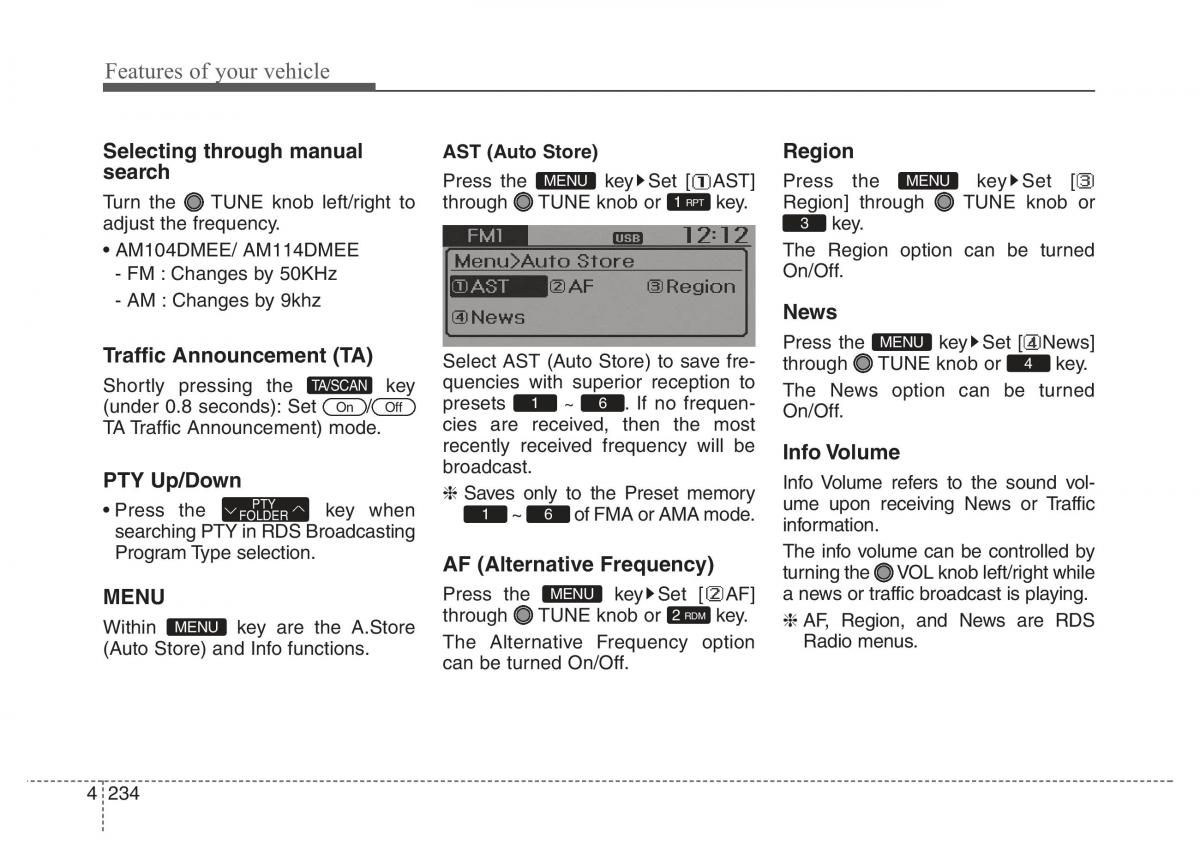 Hyundai Santa Fe III 3 owners manual / page 331