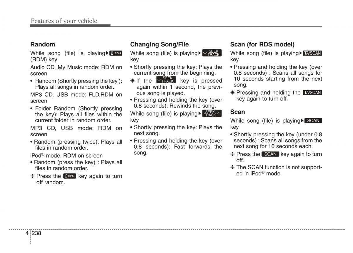 Hyundai Santa Fe III 3 owners manual / page 335