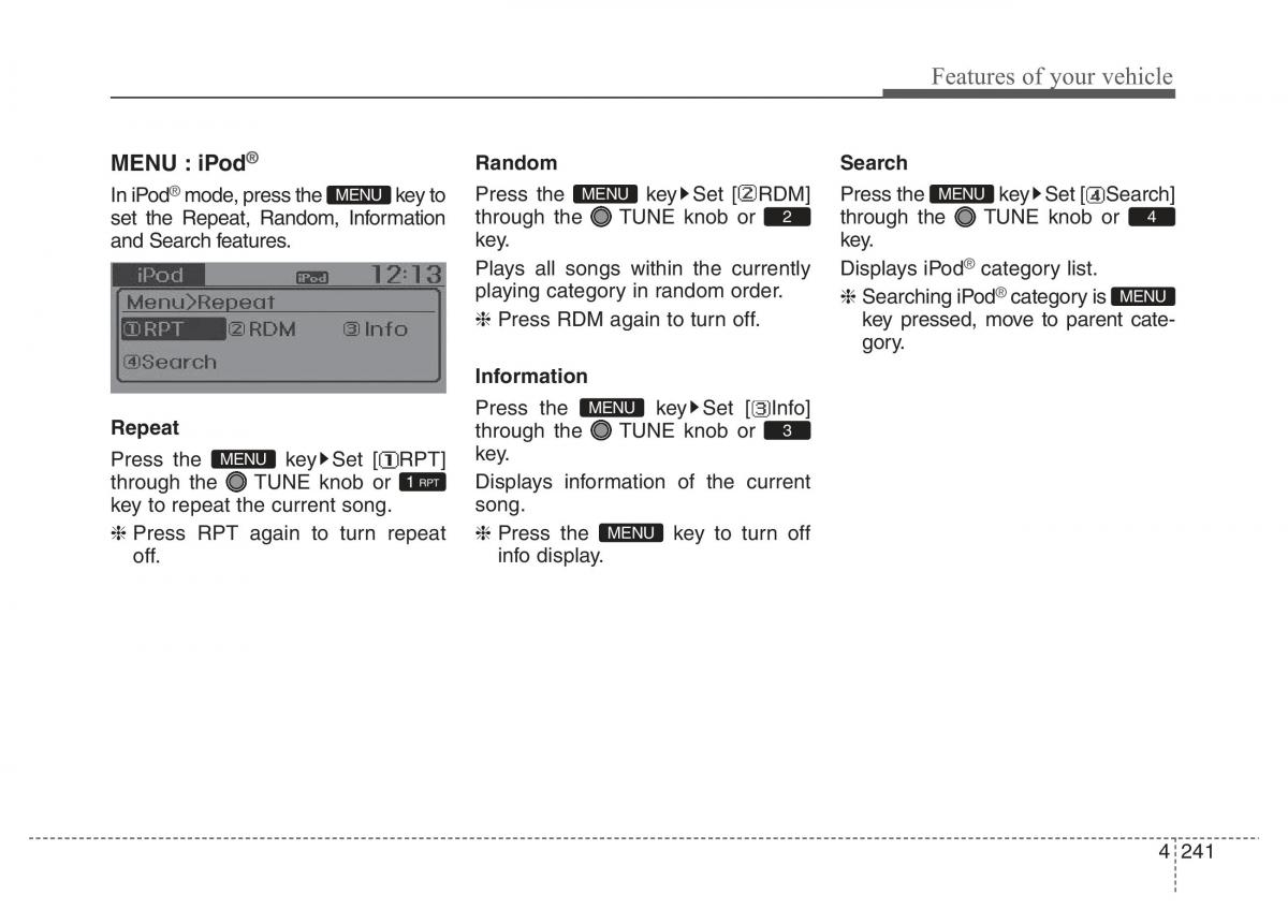 Hyundai Santa Fe III 3 owners manual / page 338