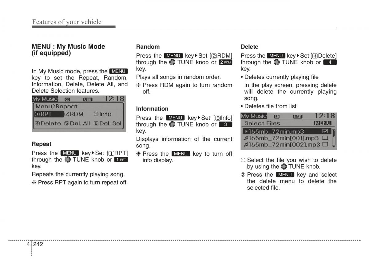 Hyundai Santa Fe III 3 owners manual / page 339