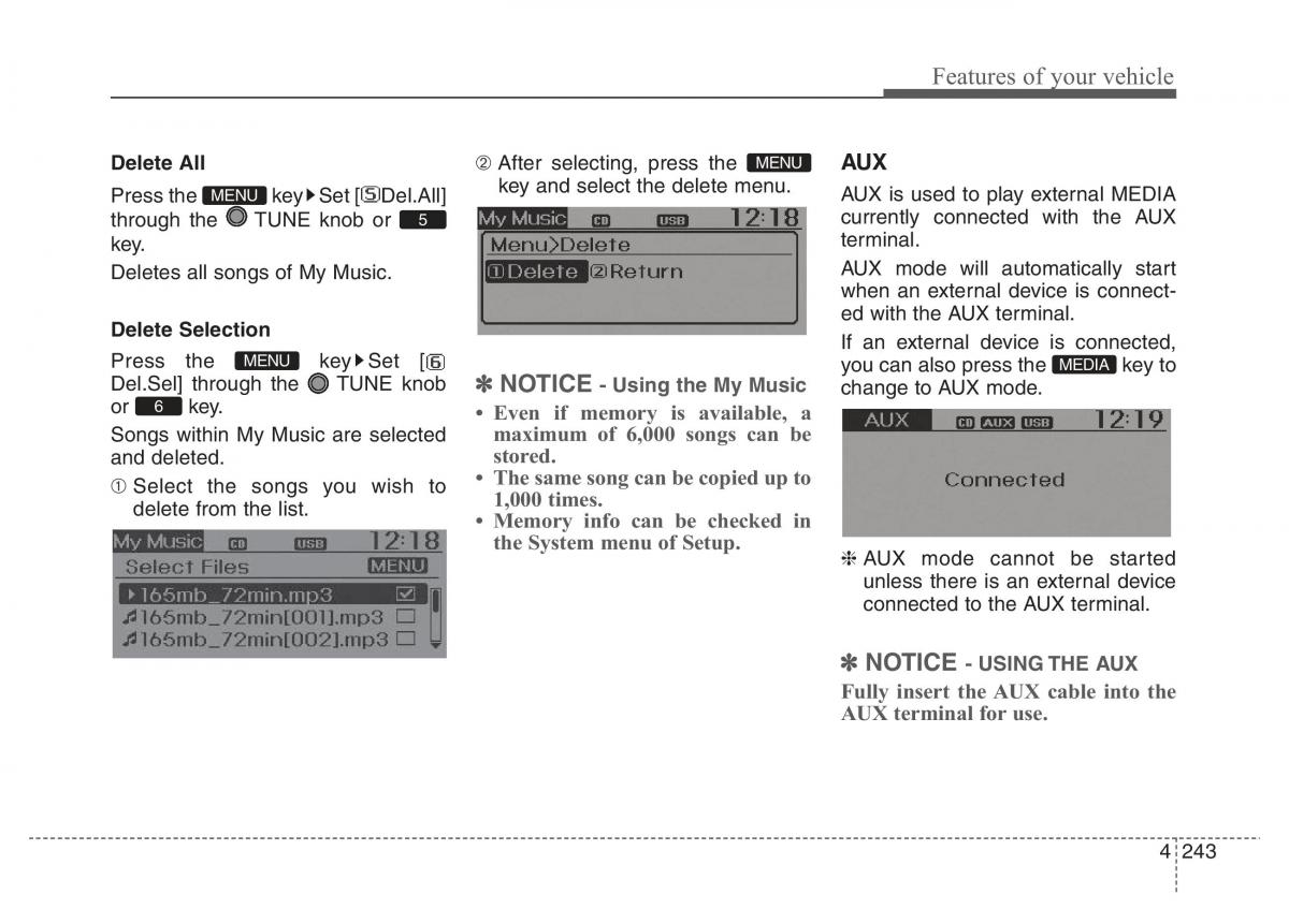 Hyundai Santa Fe III 3 owners manual / page 340