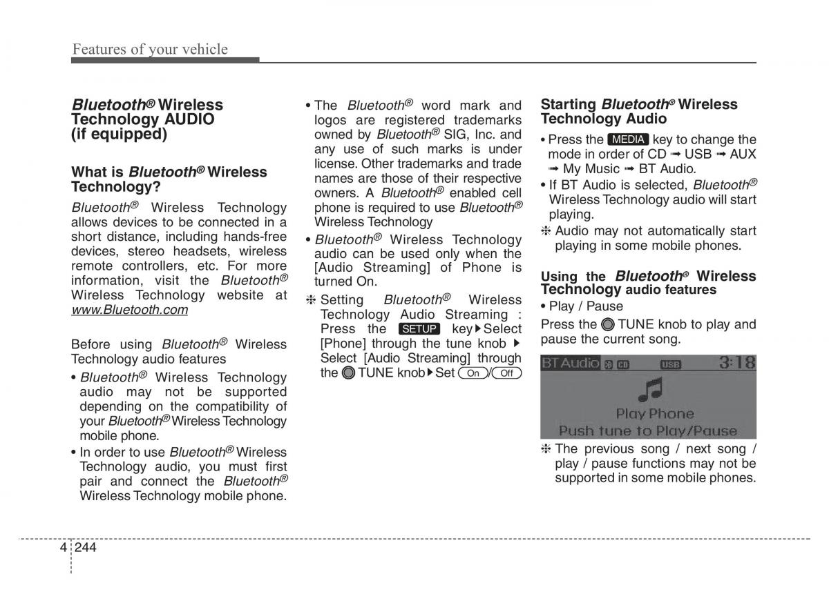 Hyundai Santa Fe III 3 owners manual / page 341