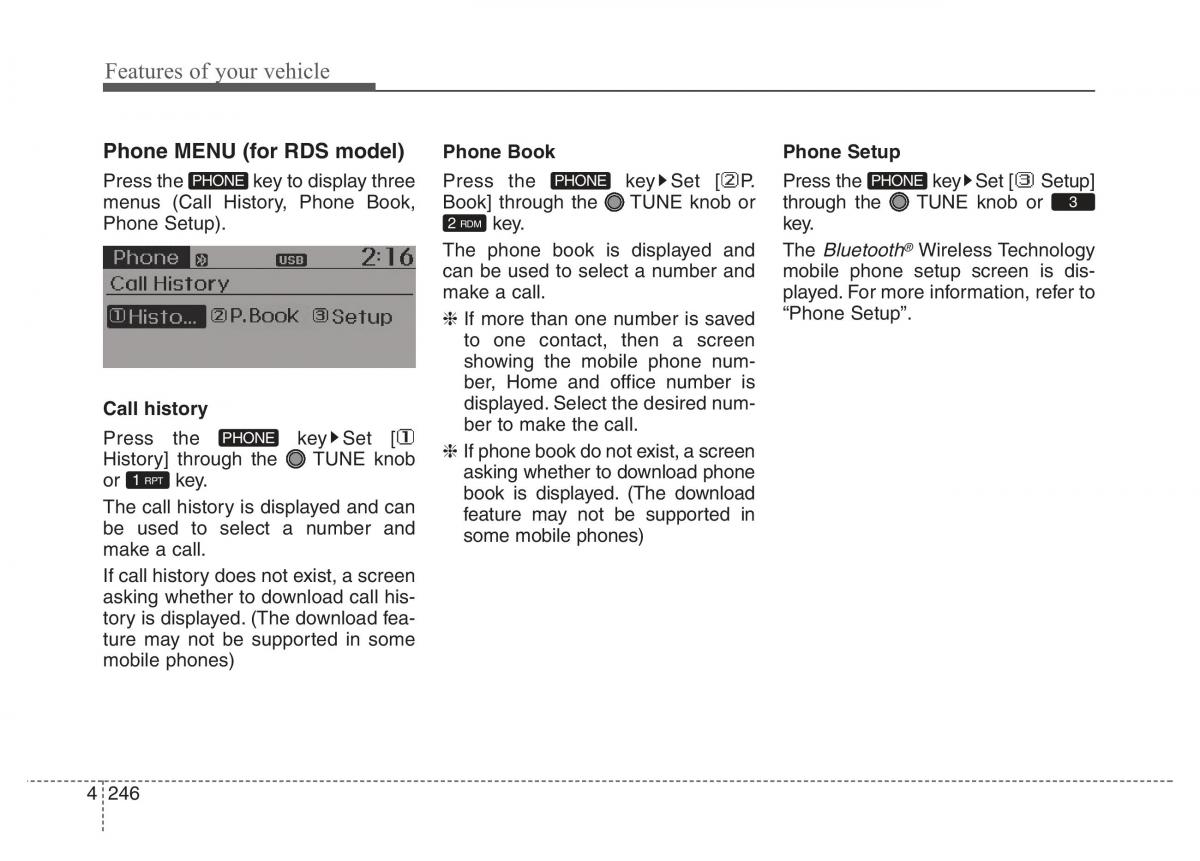 Hyundai Santa Fe III 3 owners manual / page 343