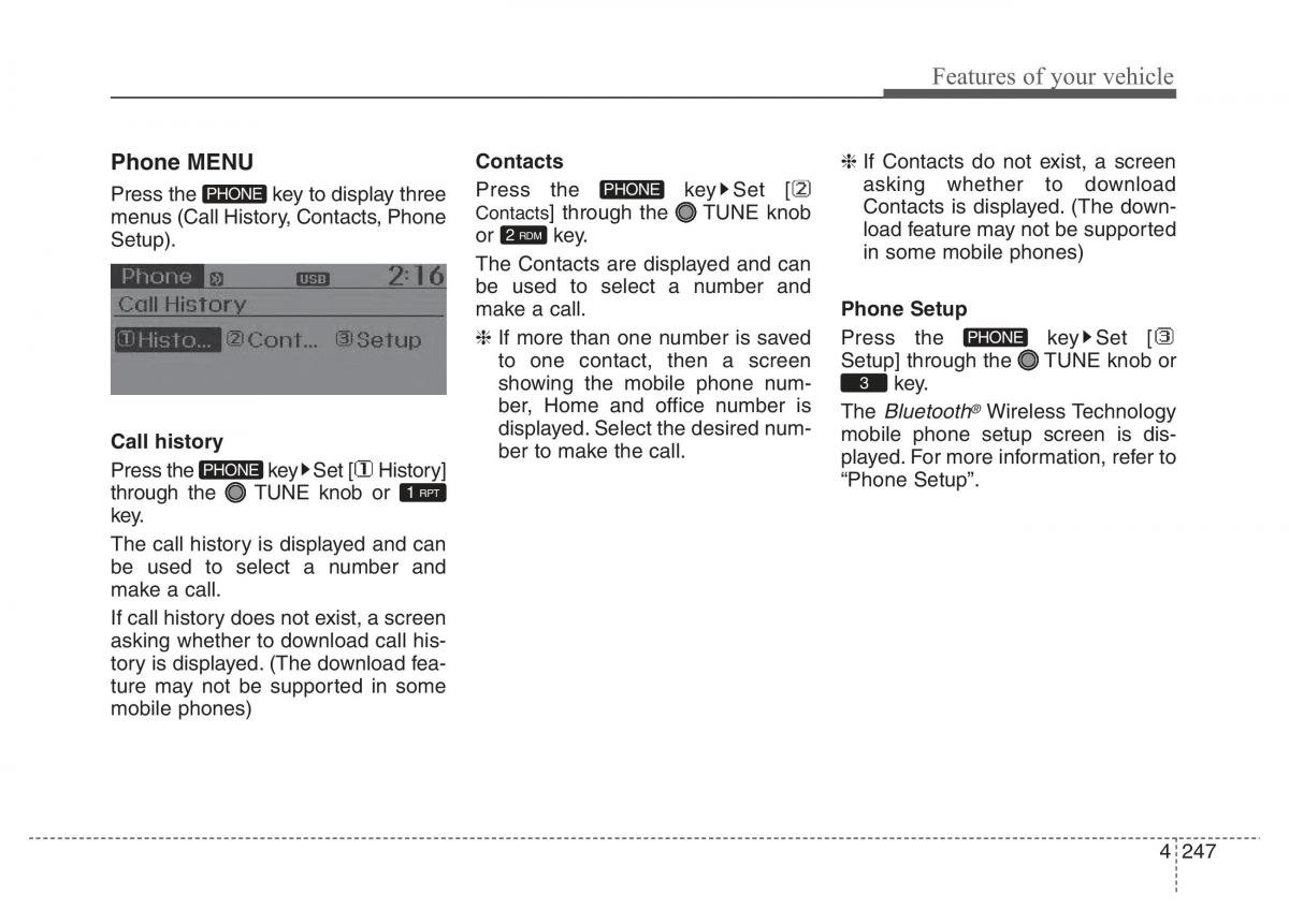 Hyundai Santa Fe III 3 owners manual / page 344