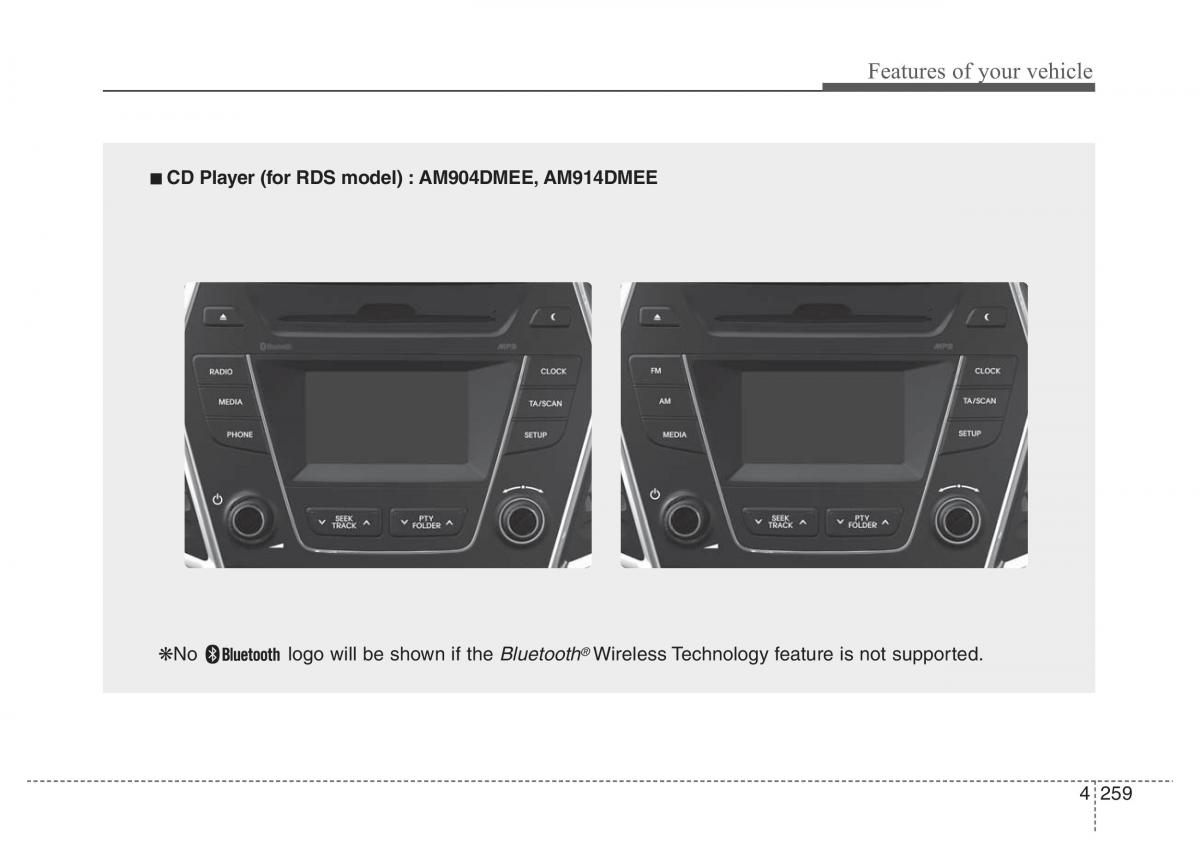 Hyundai Santa Fe III 3 owners manual / page 356