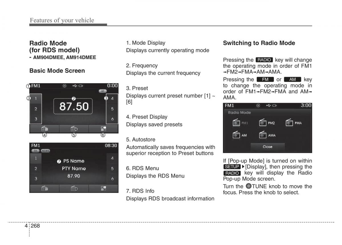 Hyundai Santa Fe III 3 owners manual / page 365