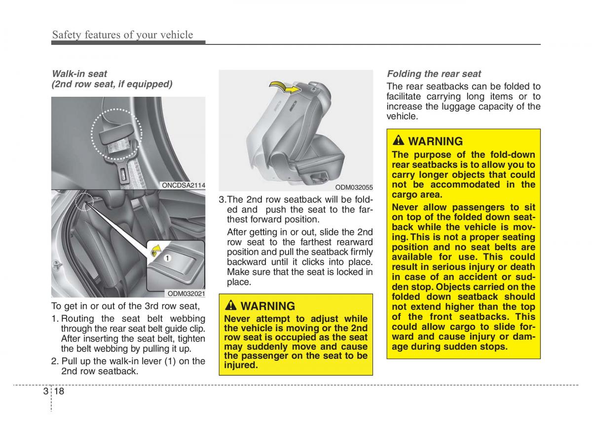 Hyundai Santa Fe III 3 owners manual / page 37